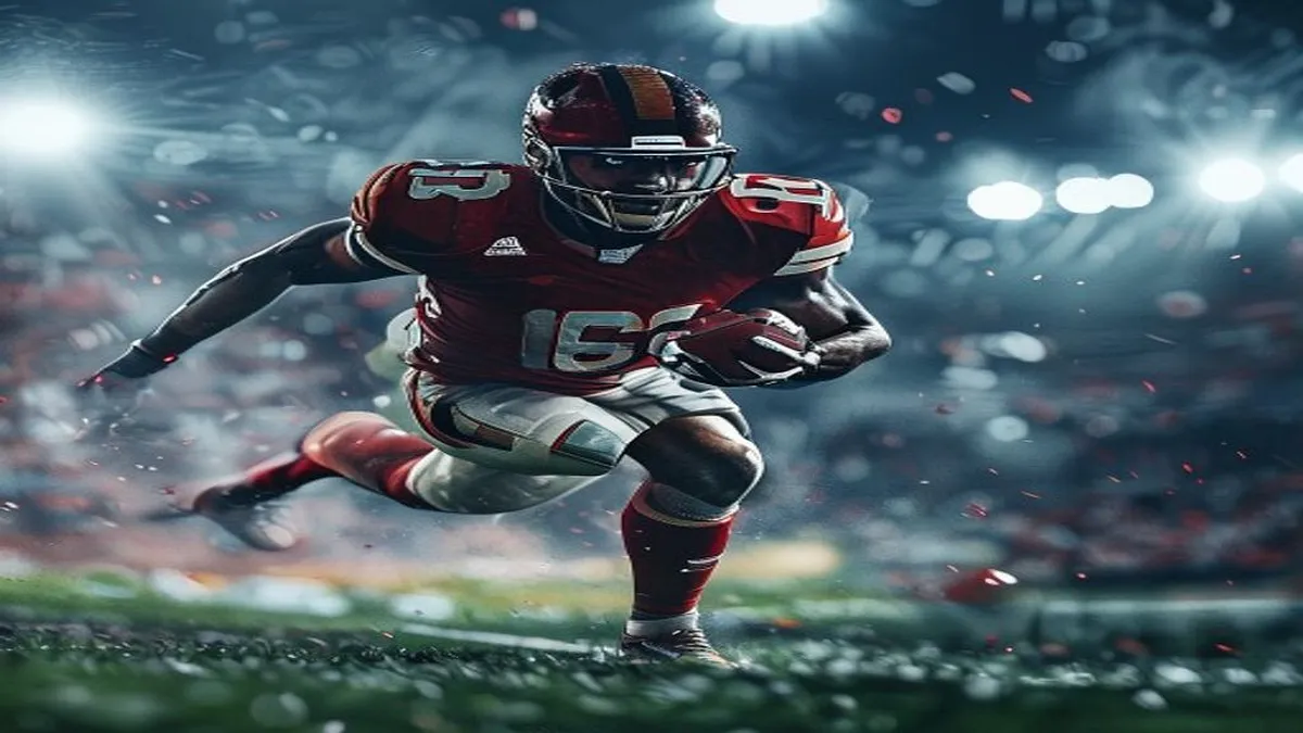 Christian McCaffrey in action for the 49ers