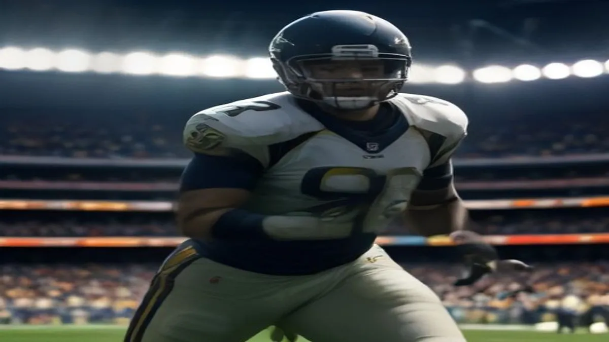 Aaron Donald in Rams uniform