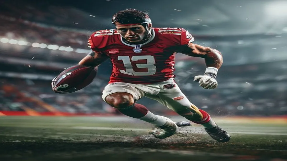 Aaron Rodgers smiling with his family