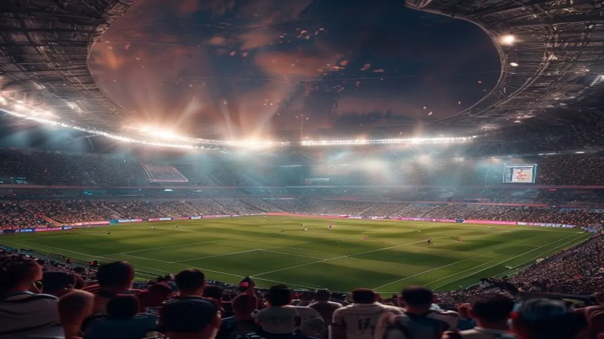 Argentina's football team in action, with players showing intense passion and determination