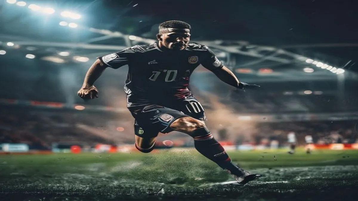William Saliba in action for Arsenal