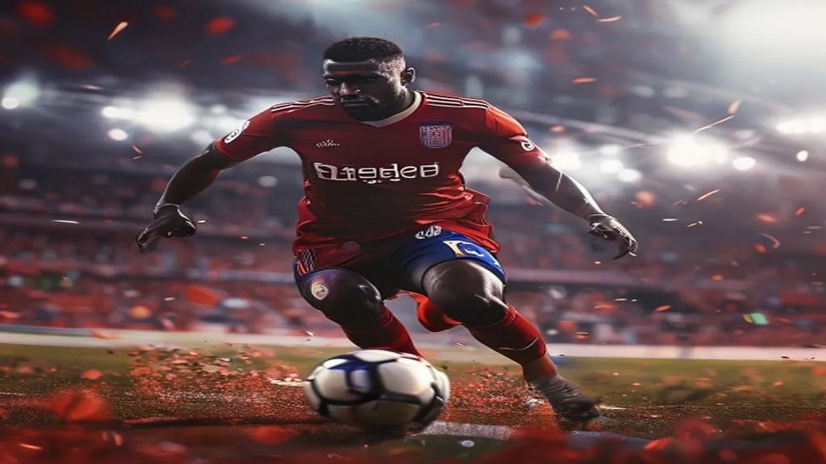 Eberechi Eze in action for Arsenal