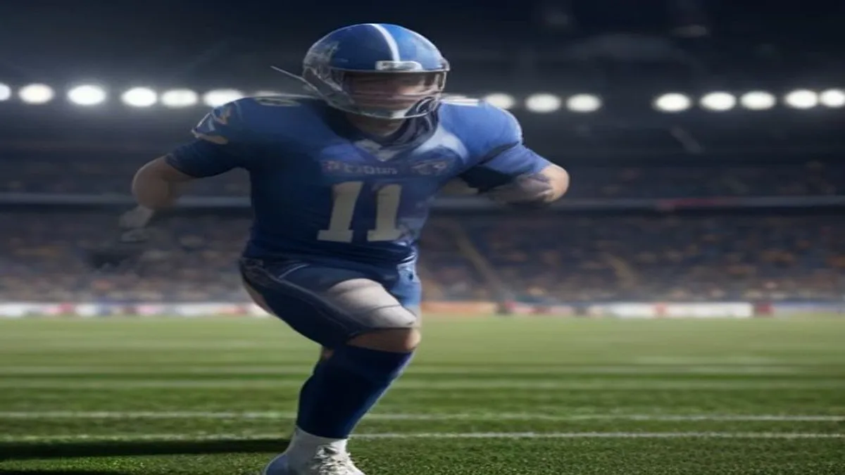 Josh Allen in action