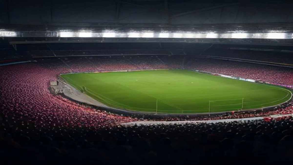 Action-packed Carabao Cup match with players from both teams chasing the ball