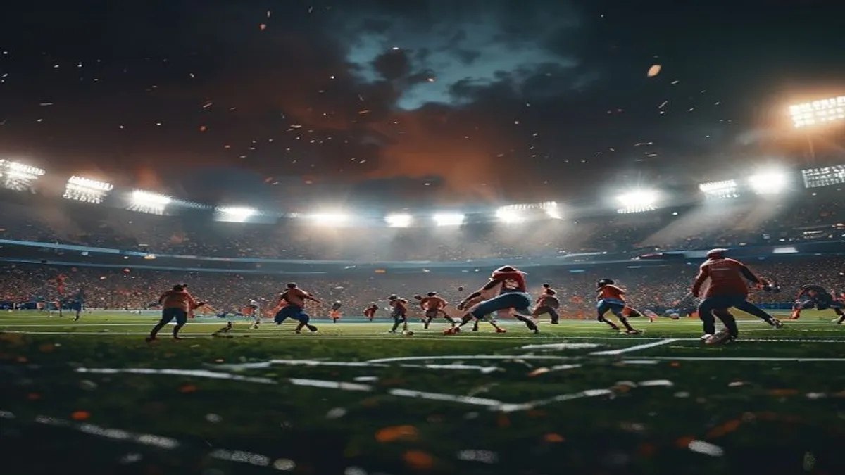 College football teams preparing for the new season
