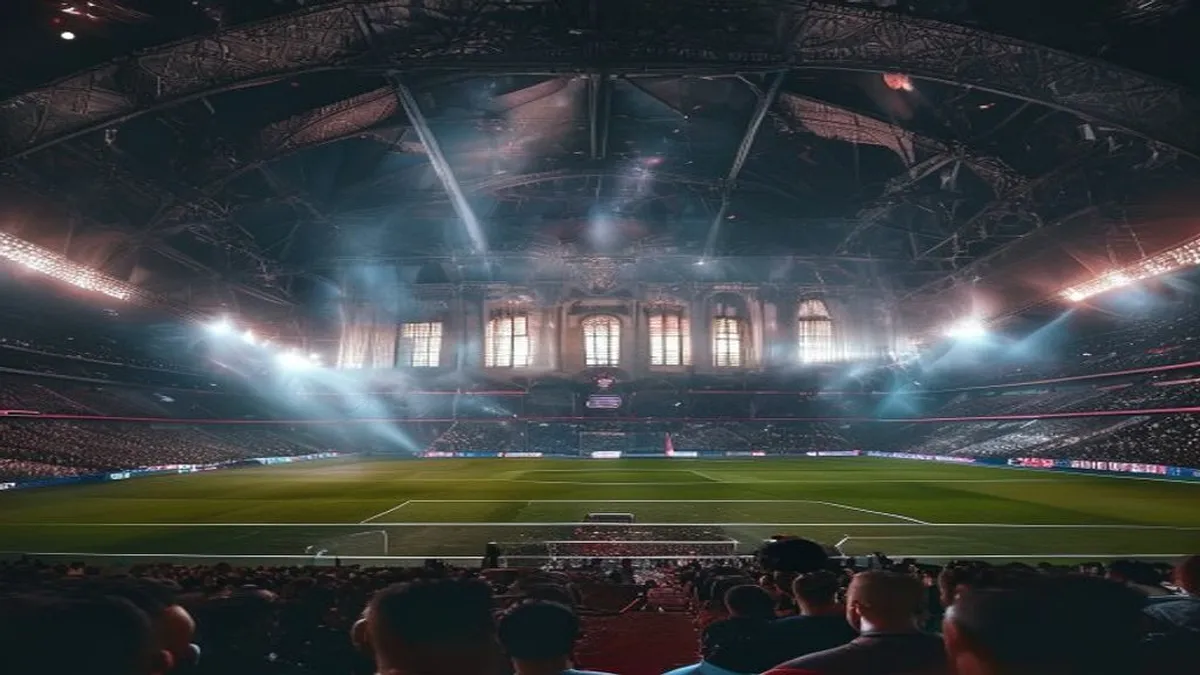 Crystal Palace and West Ham players in action