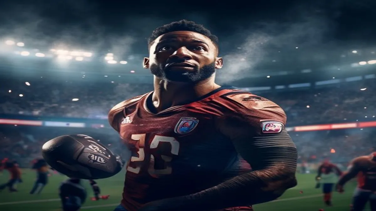 Damon Jones in a basketball game