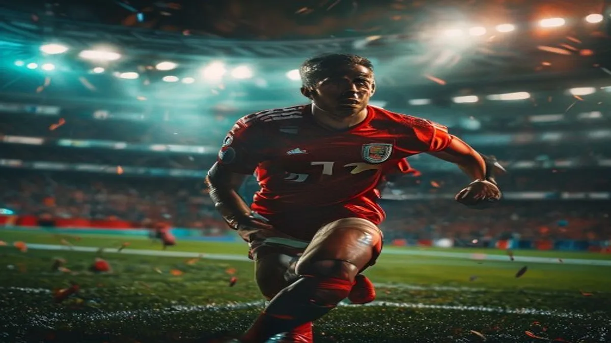 Reece James in action for England