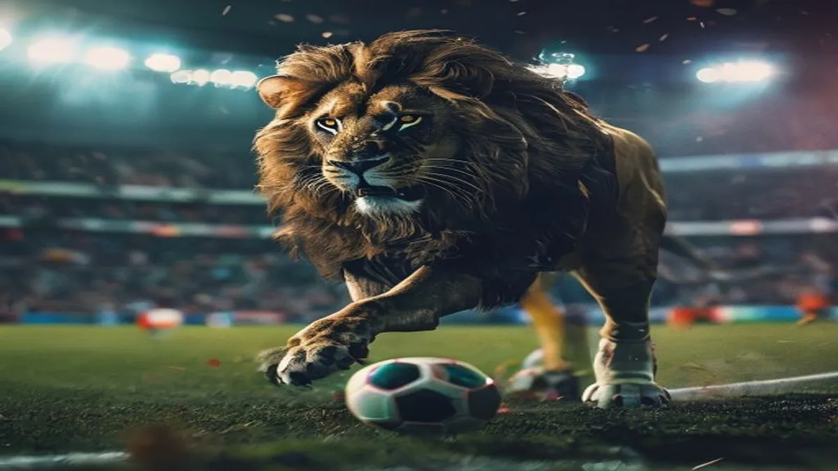 England and Argentina players facing off on the pitch