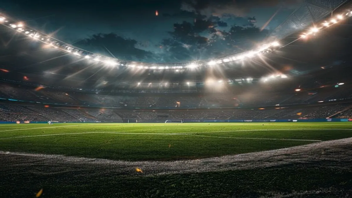 FIFA logo with a Russian flag in the background
