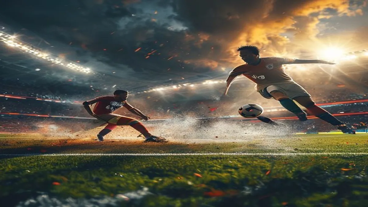 Golfers in action at the Masters tournament