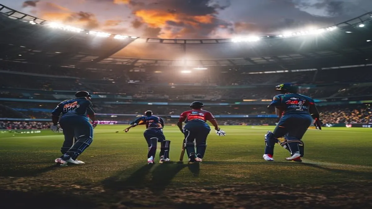 Virat Kohli and Rohit Sharma in action during an ODI match