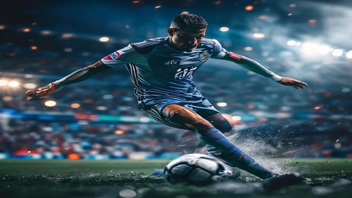 Thibaut Courtois in action for Real Madrid