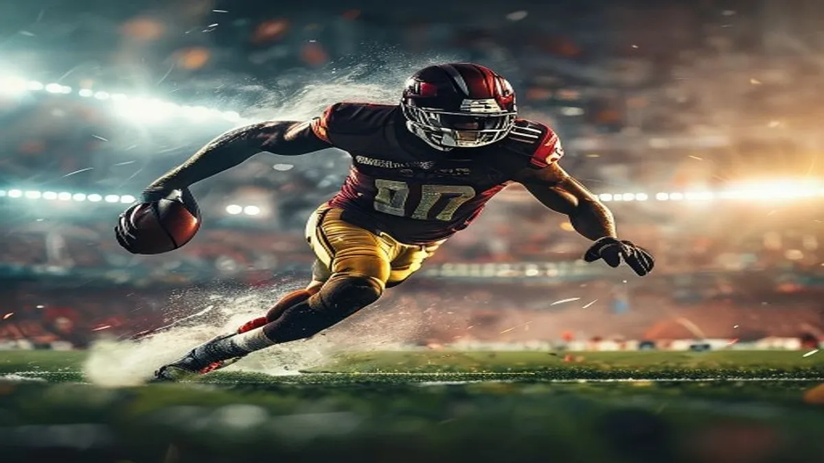 Tyreek Hill in action for the Kansas City Chiefs