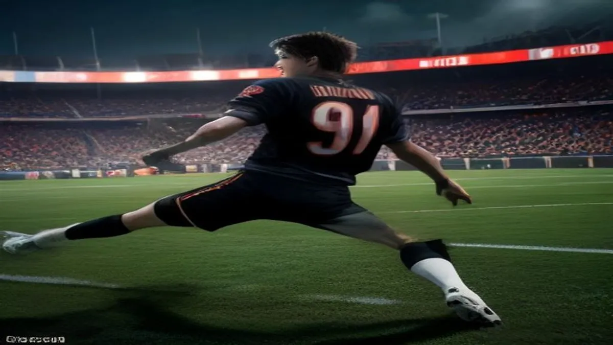Kevin Gausman pitching in a baseball game