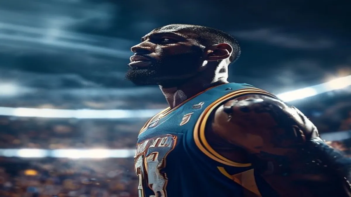 LeBron James in a 76ers jersey, a shocking move for the NBA
