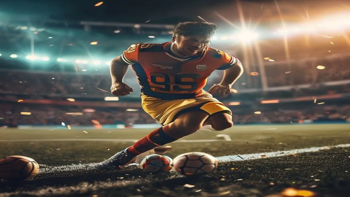 Danny Rose and Iraola in action on the football pitch