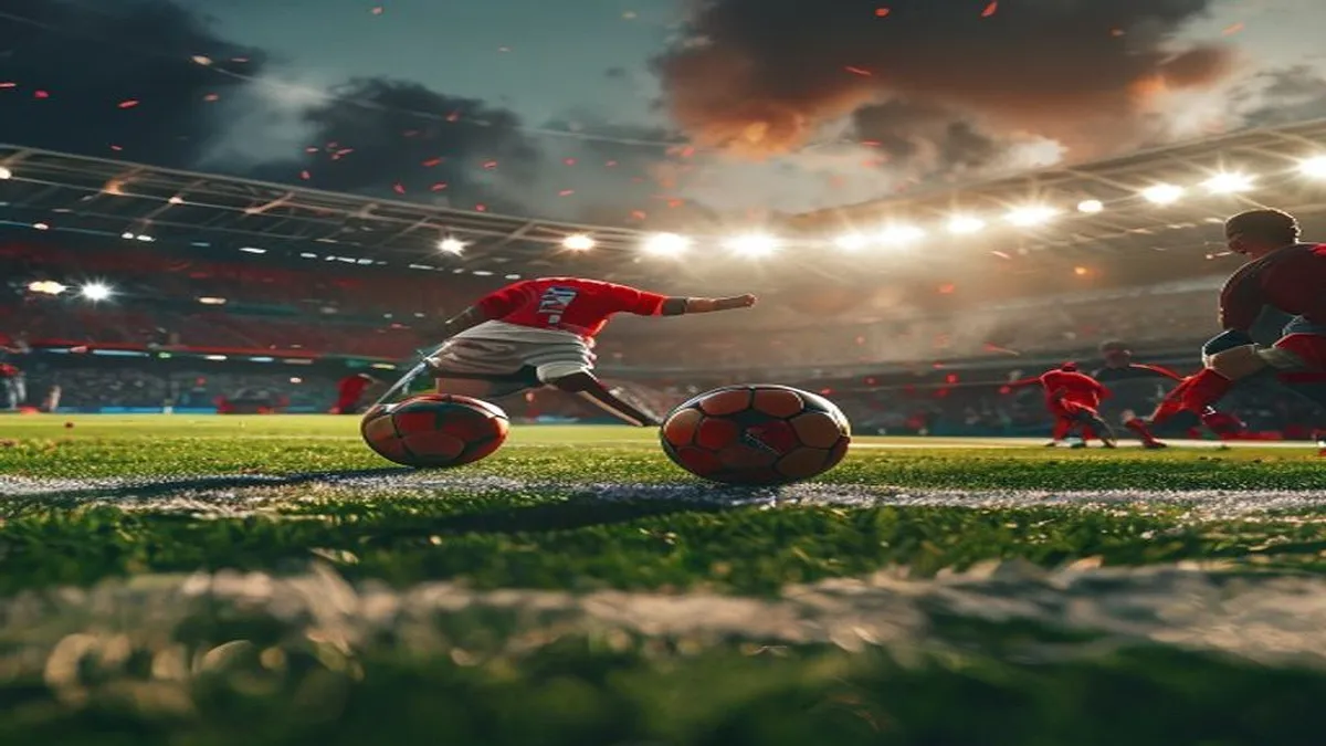 Local Now logo with a background of sports and news icons