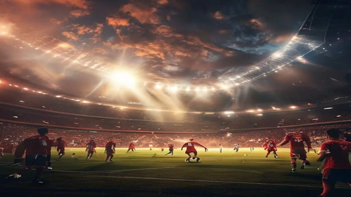 Artist's impression of Manchester United's proposed new stadium