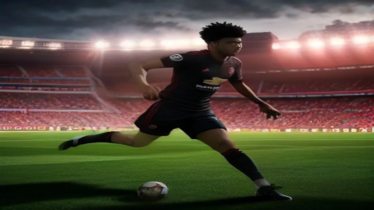 Marcus Rashford in action for Manchester United