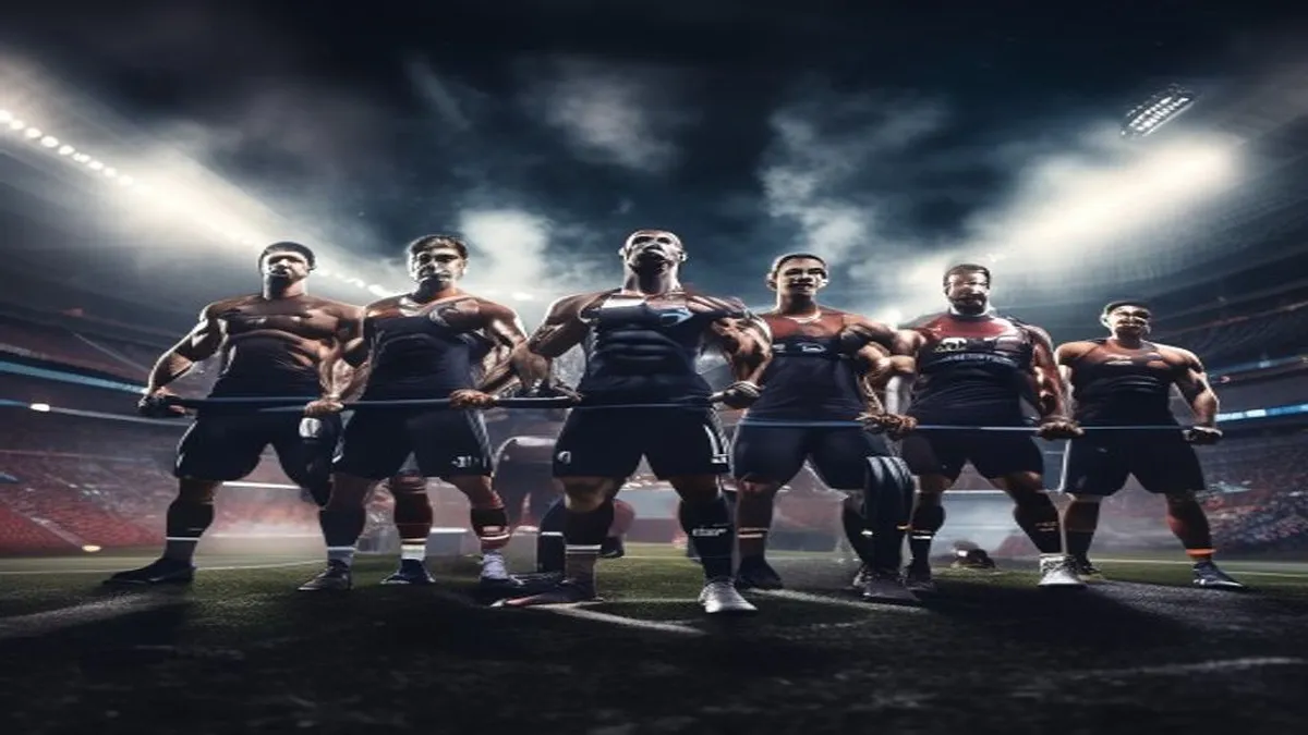 Team NI weightlifters in action during a training session