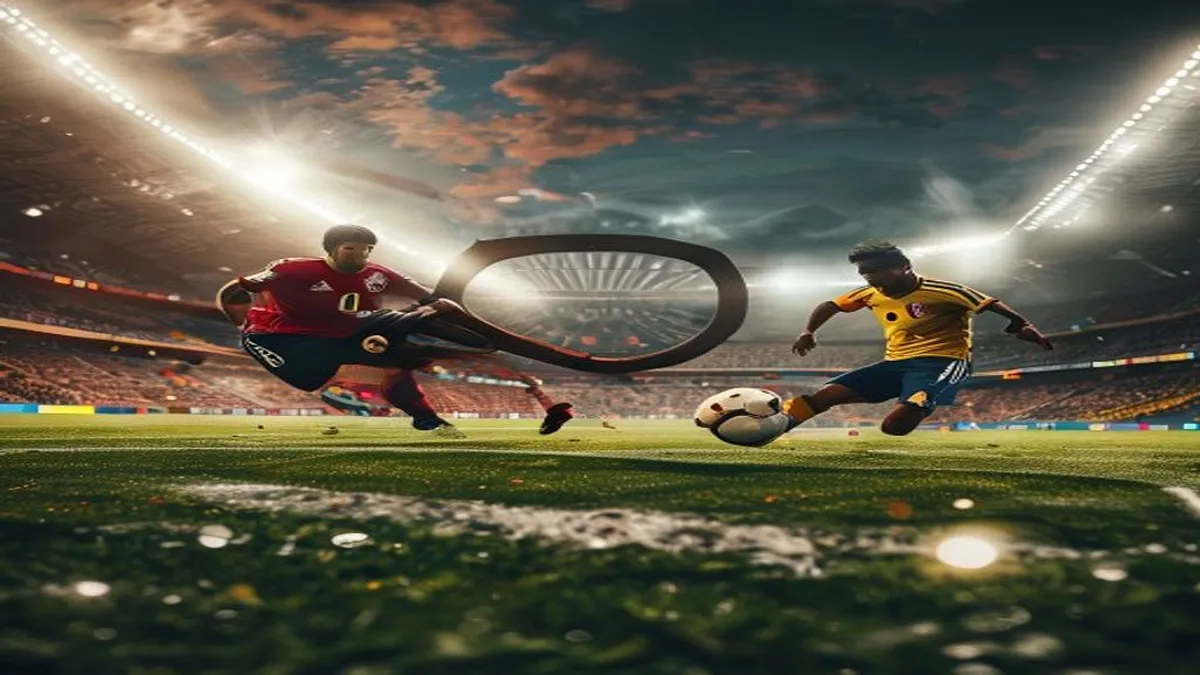 Mexico vs Ecuador World Cup match in progress