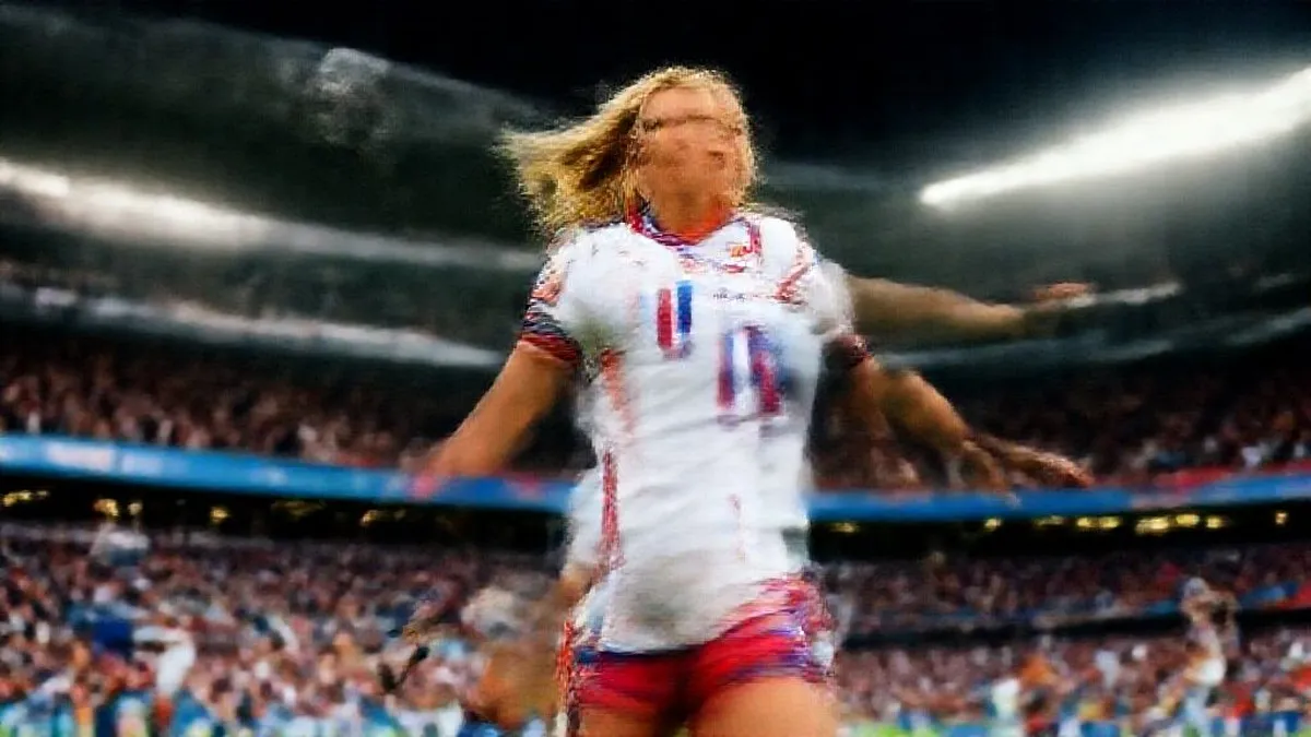 Lindsey Vonn in action at the Winter Olympics