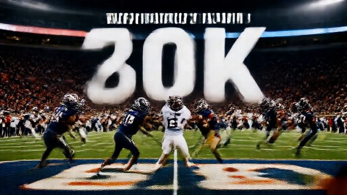 North Dakota State Bison football team in action