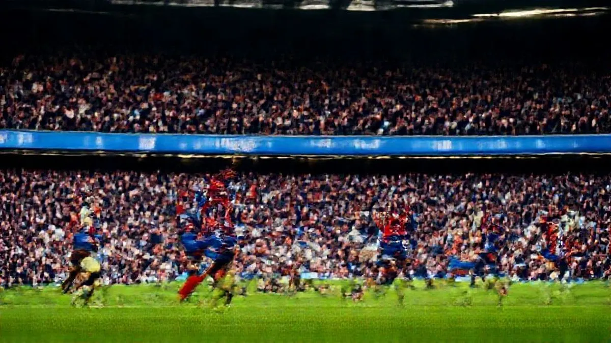 Burnley players celebrating a goal against Crystal Palace