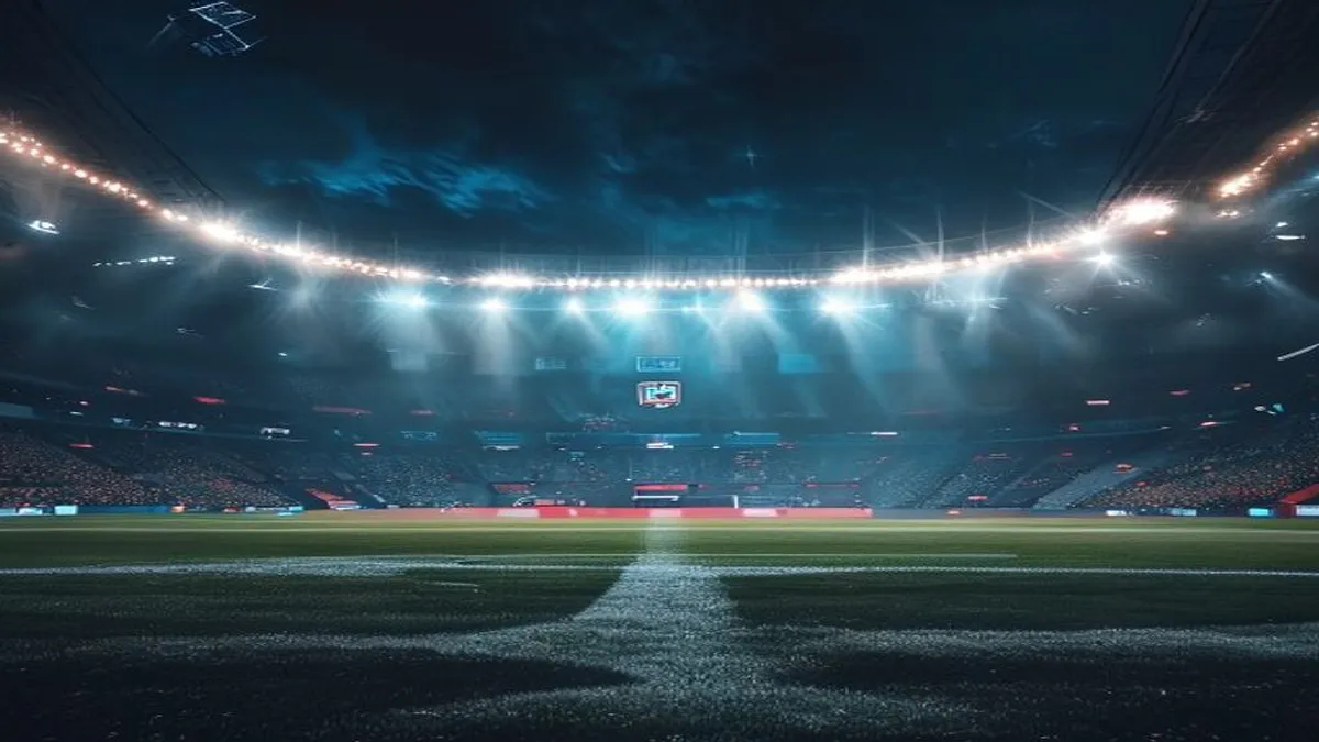 PSG players celebrating their Champions League title win