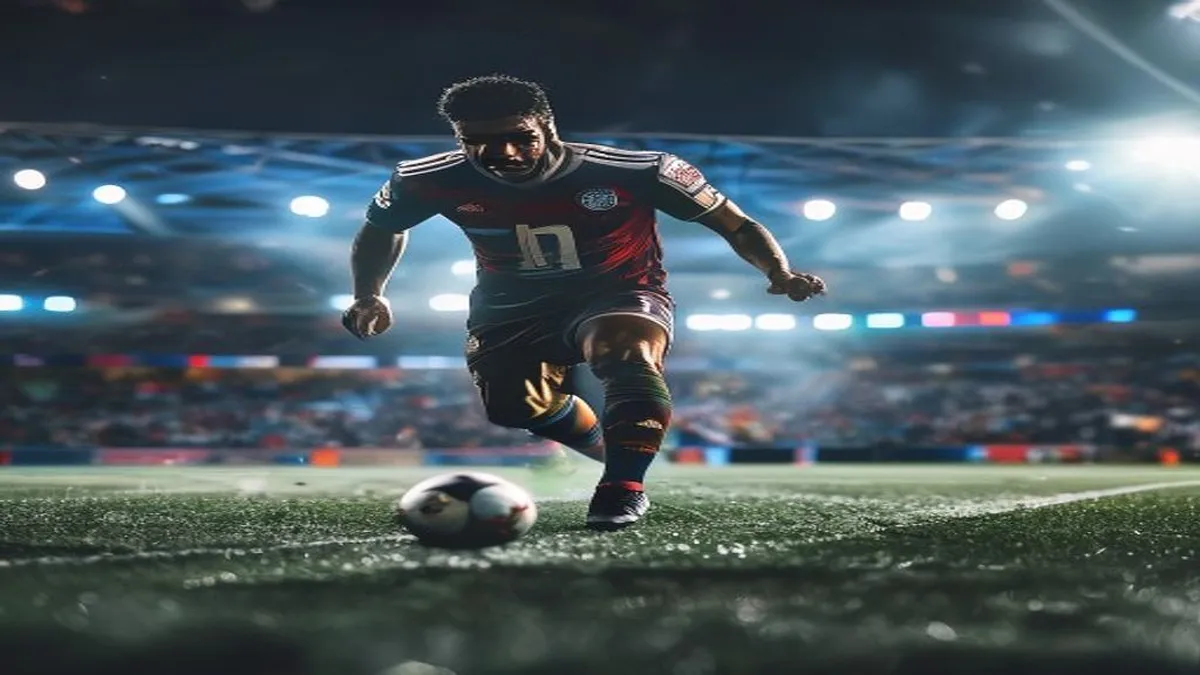 Reece James in action for England