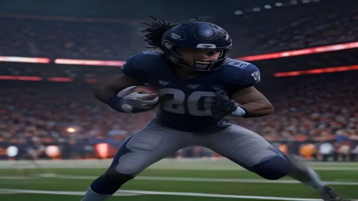 Saquon Barkley in action on the field