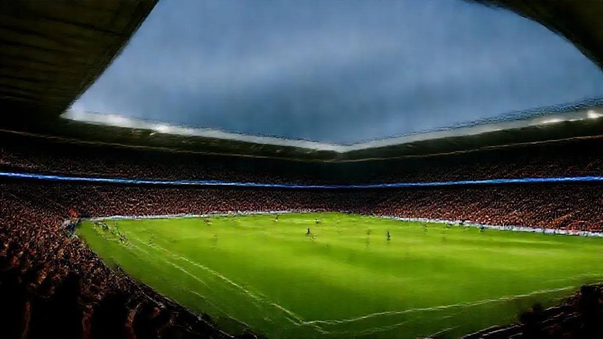 An artist's impression of a potential sports hub in Newmarket