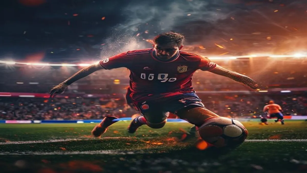 Ferran Torres scoring the winning goal in the 2026 FIFA World Cup final