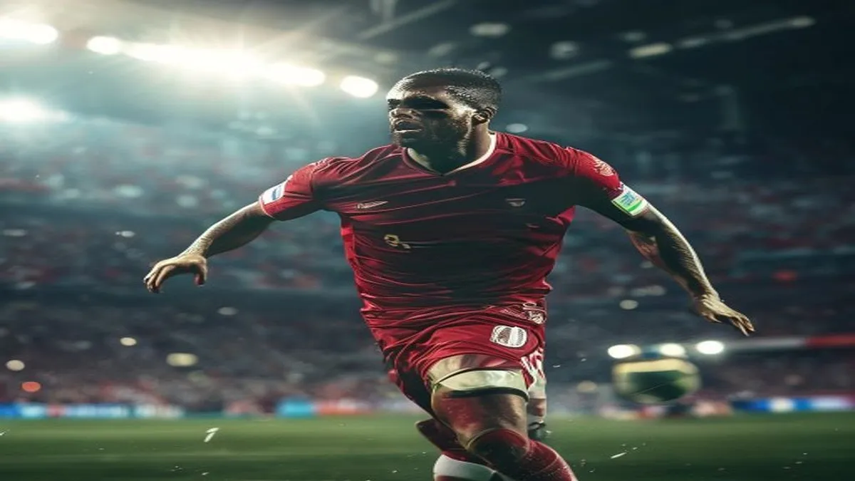 Brian Brobbey celebrating his goal for Netherlands