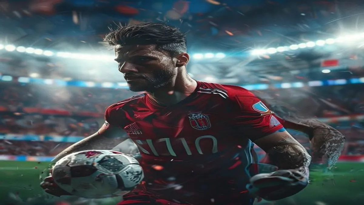 Tarik Muharemovic in action for his national team during the World Cup