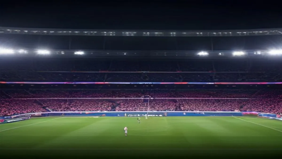 Premier League logo with a supercomputer background