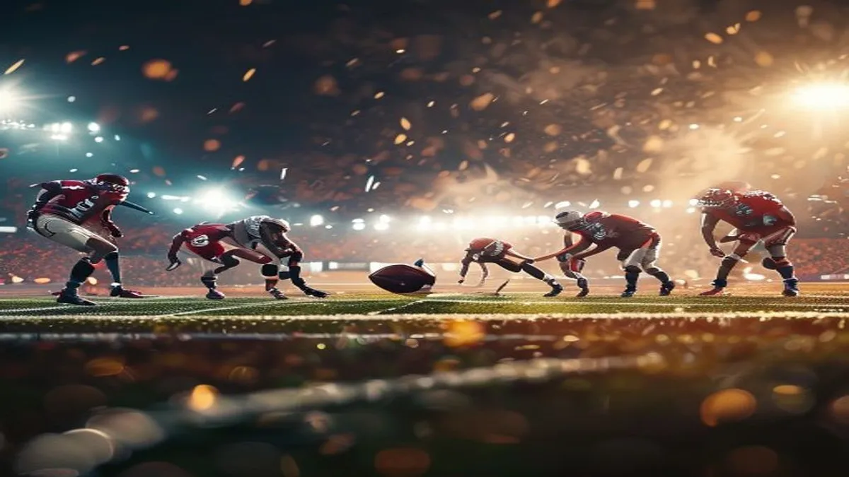 NFL players in action on the field