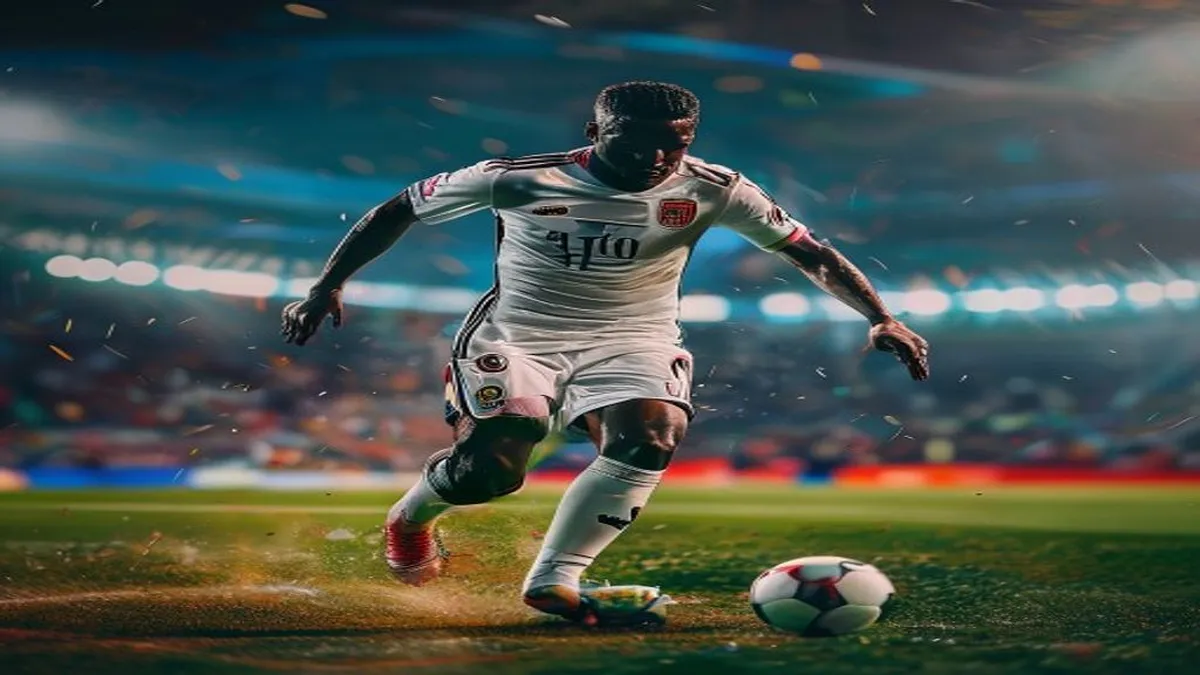 Vinicius Jr in action for Real Madrid