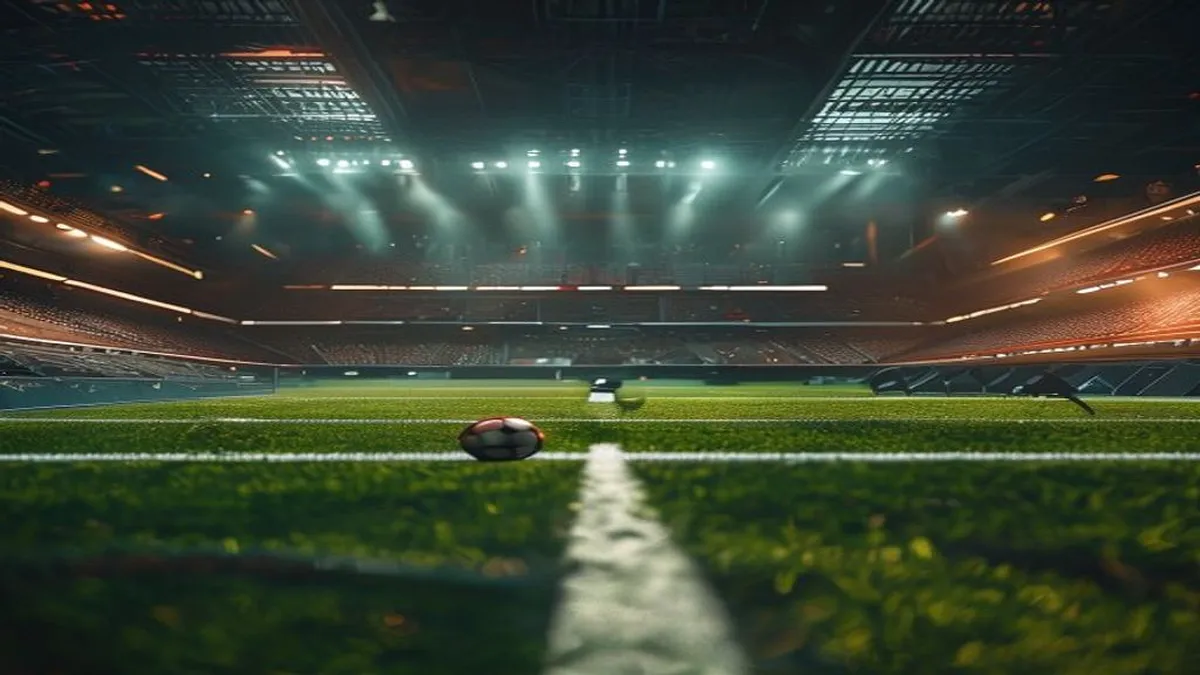 A group of football executives in a meeting room