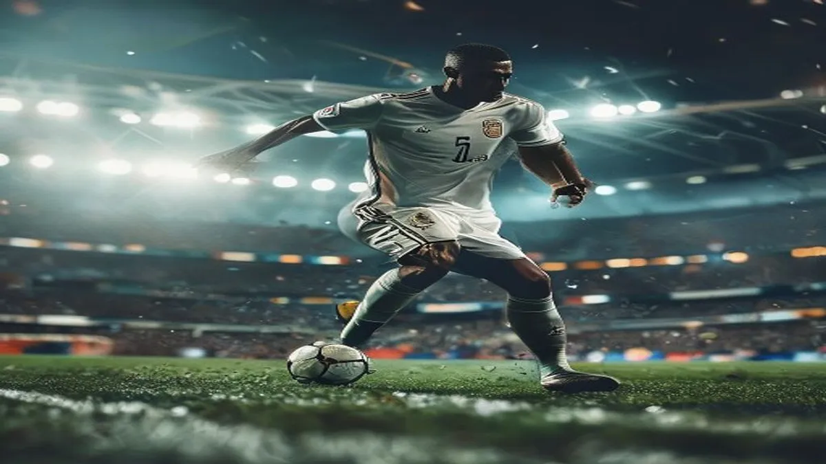 Vinicius Junior in action for Real Madrid
