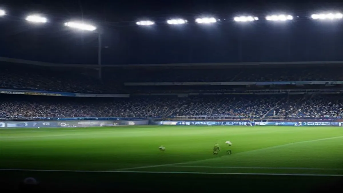 Everton FC crest and stadium
