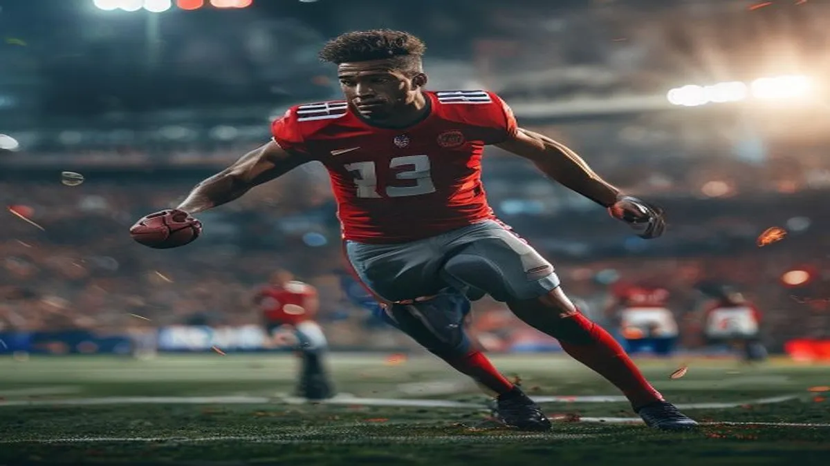 Jaden Hardy in action for the Wizards