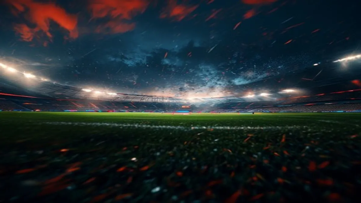 Fans waiting in long queues for the World Cup 2026 final in New Jersey