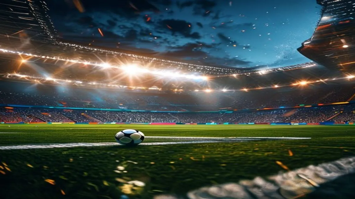 World Cup 2026 logo with a soccer ball and national flags