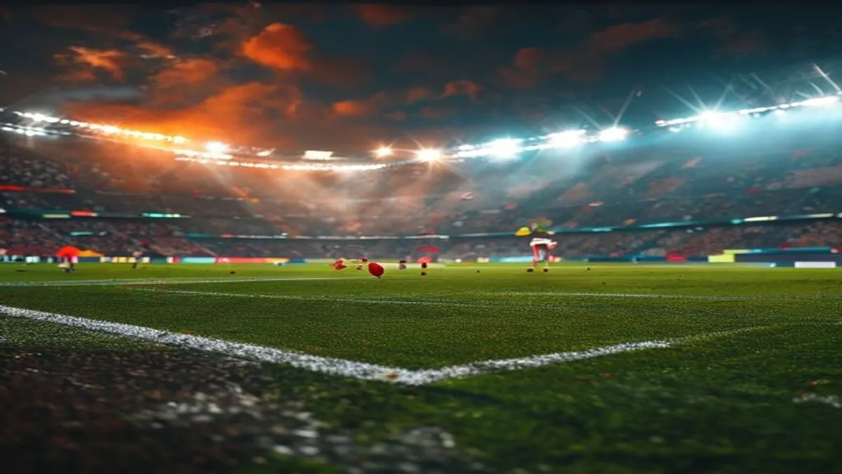 England players celebrating their historic third-place finish in the World Cup 2026