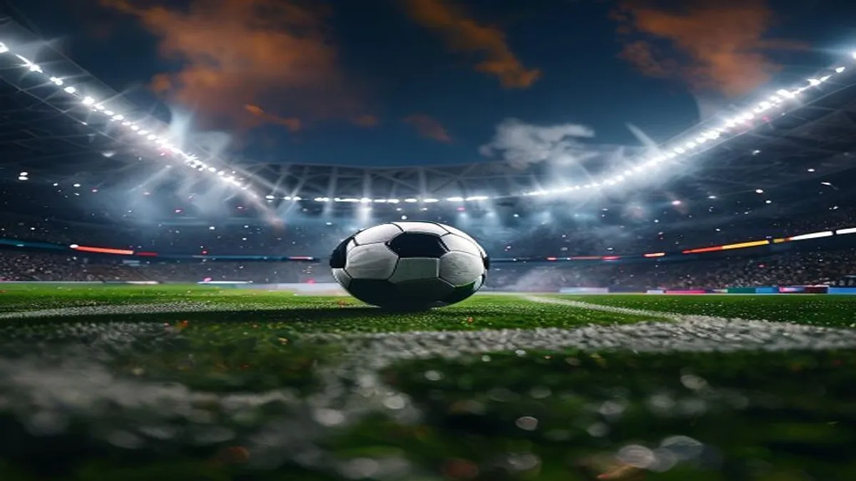 England and Mexico football teams in action