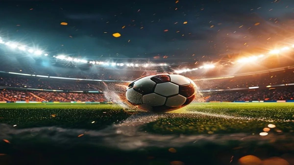 Players from Belgium and USA teams competing in the World Cup round of 16