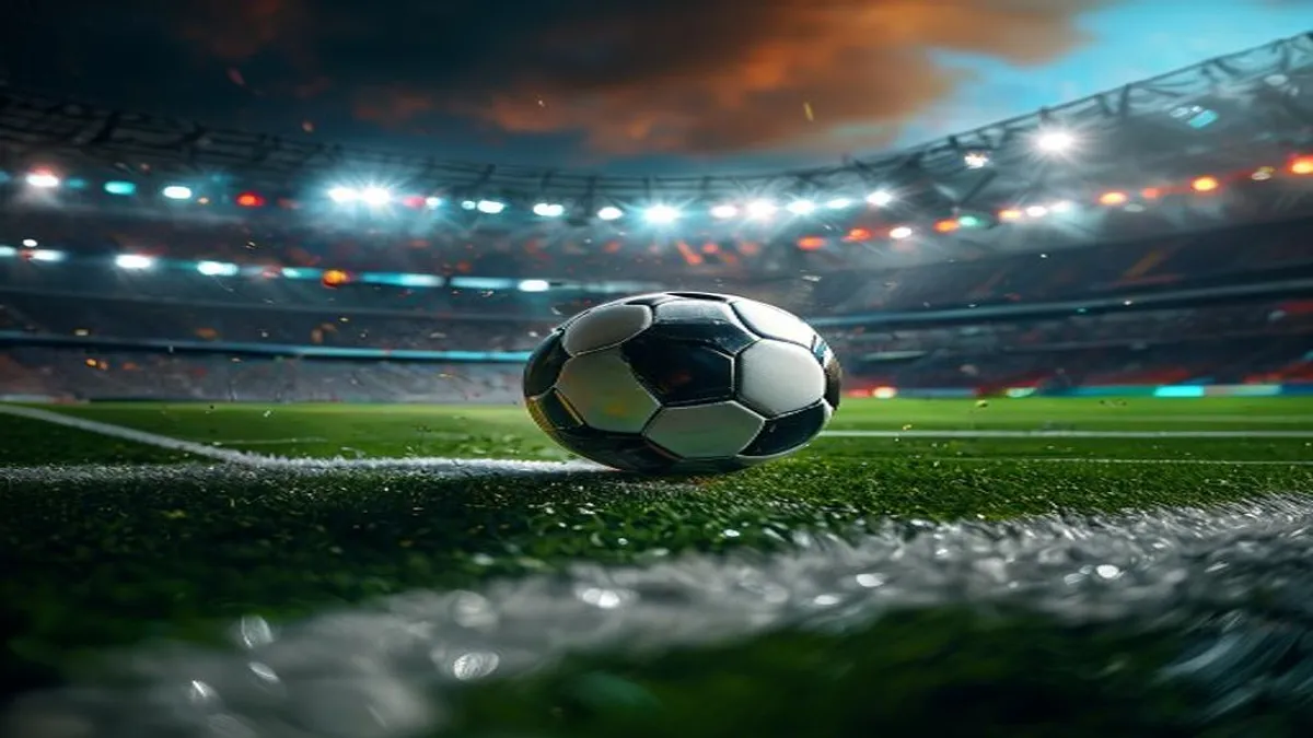 France and Spain players facing off in the World Cup semifinals